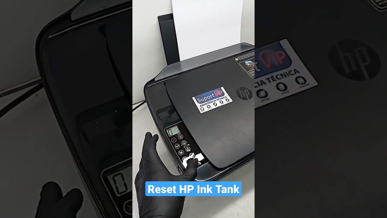 Reset impressora HP Ink Tank #shorts