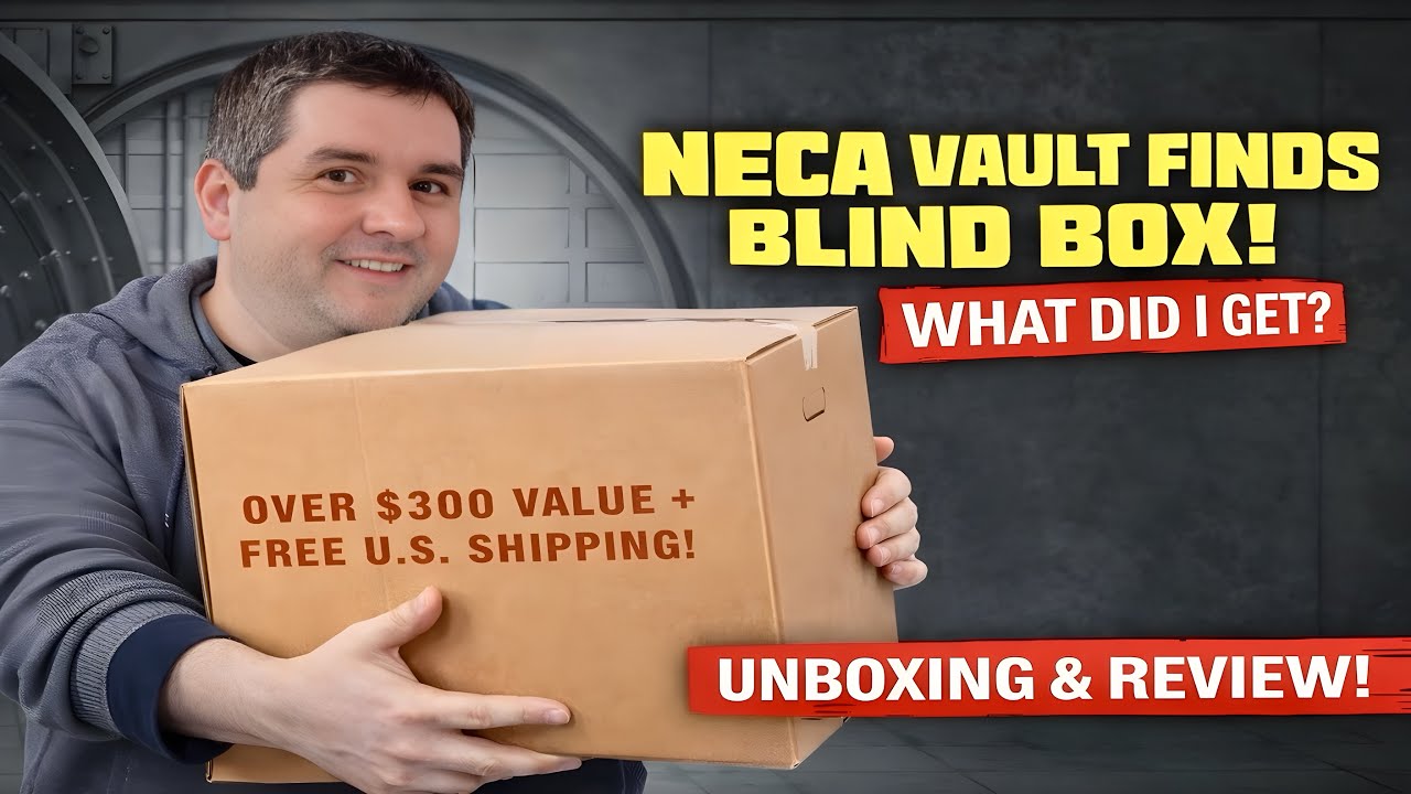 Opening the NECA Vault Finds Blind Box - What Rare Finds Did We Get???