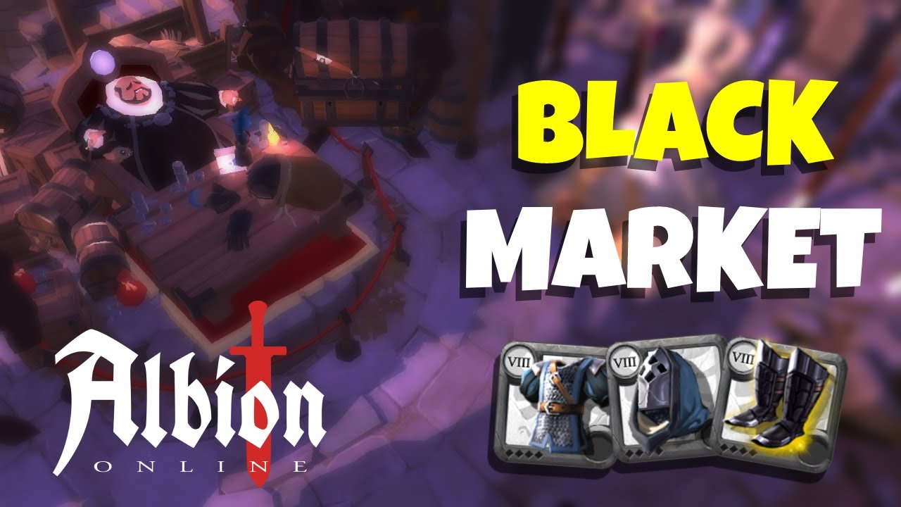 albion online | ما هو البلاك ماركت ؟؟ 🤔 | وازاى تكسب منه
