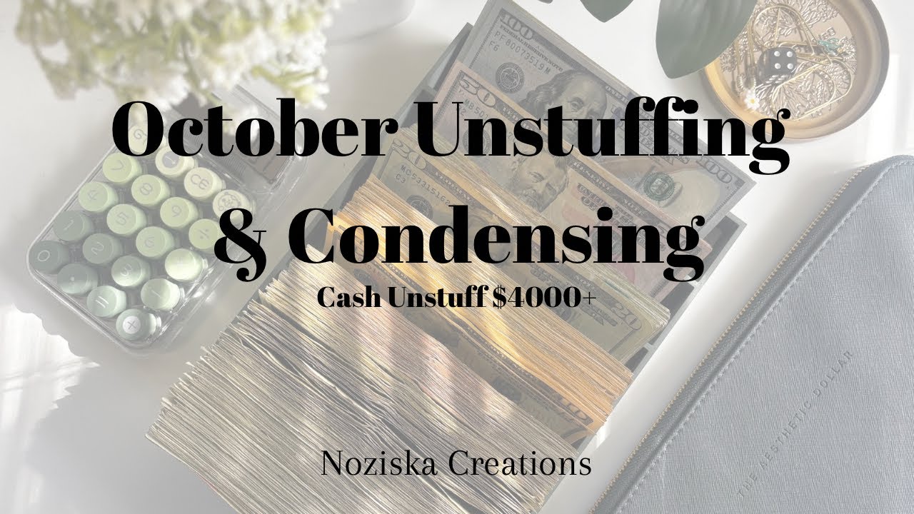 🖤 October Unstuffing & Condensing… $4000+ to the bank!