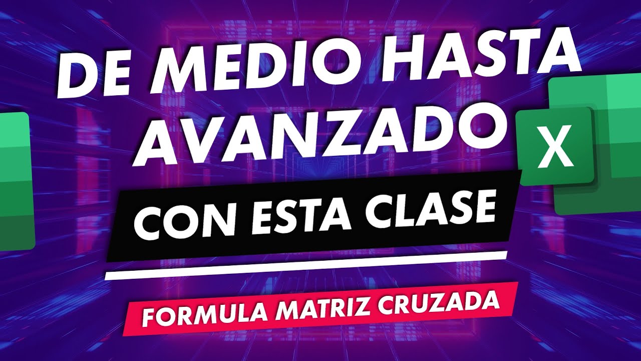 Pasa de Usuario Medio a Avanzado cuando Domines esta Fórmula de Excel