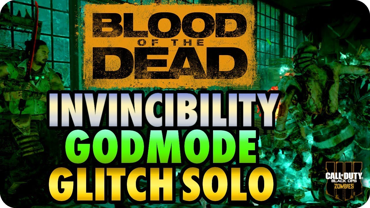 BO4 Zombie Glitches: Solo Invincibility GodMode Glitch 