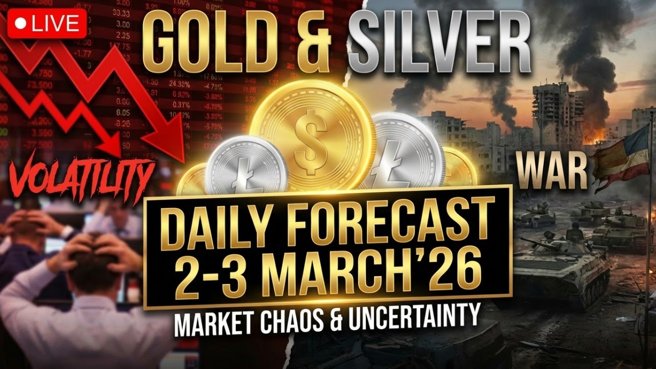 CAUTION! WAR & VOLATILITY! Gold Price Forecast Today | Silver Price Prediction For 2-3 March