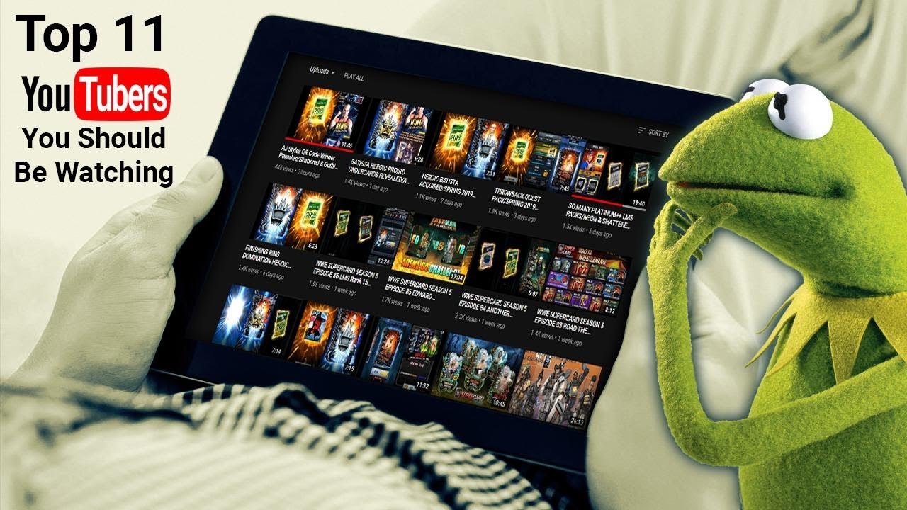 TOP 11 WWE SUPERCARD YOUTUBERS YOU SHOULD CONSIDER WATCHING