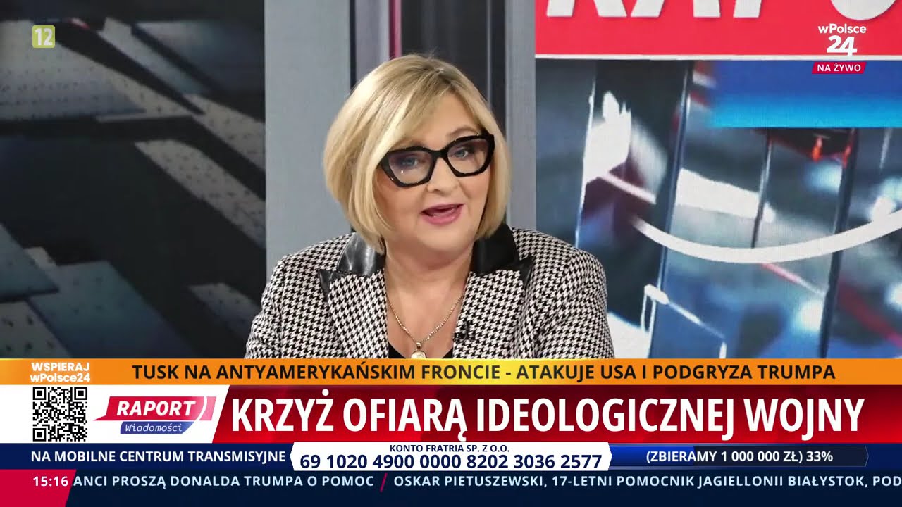 Krzyż ofiarą ideologicznej wojny. Barbara Bartuś. Raport