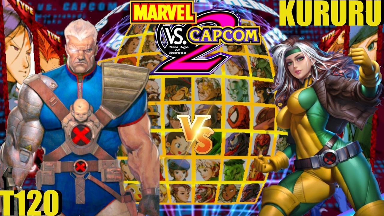 Marvel vs Capcom 2: KURURU vs T120