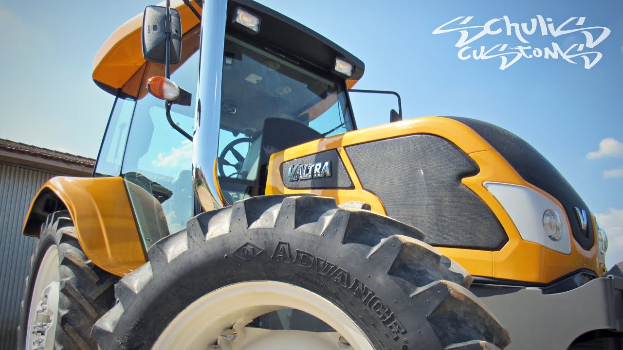VALTRA A750 GII com capas de porcas e escape direto cromado - Schulis Customs / Projects: Epis&oacute;dio 5
