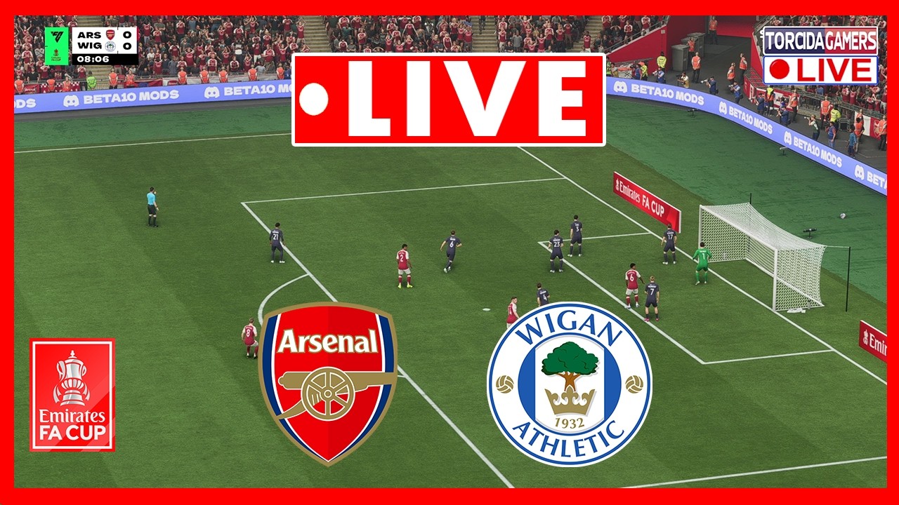 🔴 Arsenal vs Wigan LIVE 🔴 FA Cup 2025/2026 ⚽ Watch Now Simulation