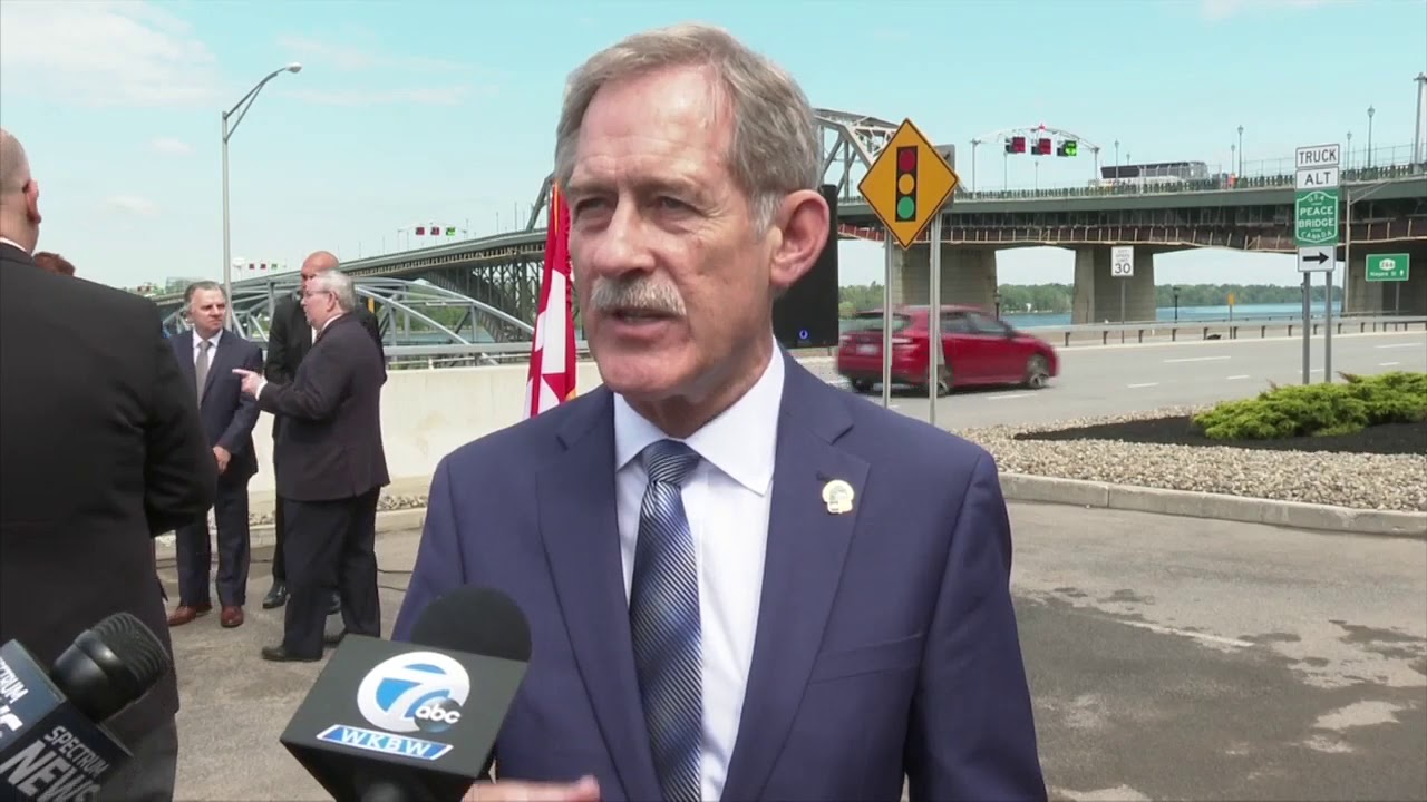 For the first time in a long time, you can walk across the Peace Bridge