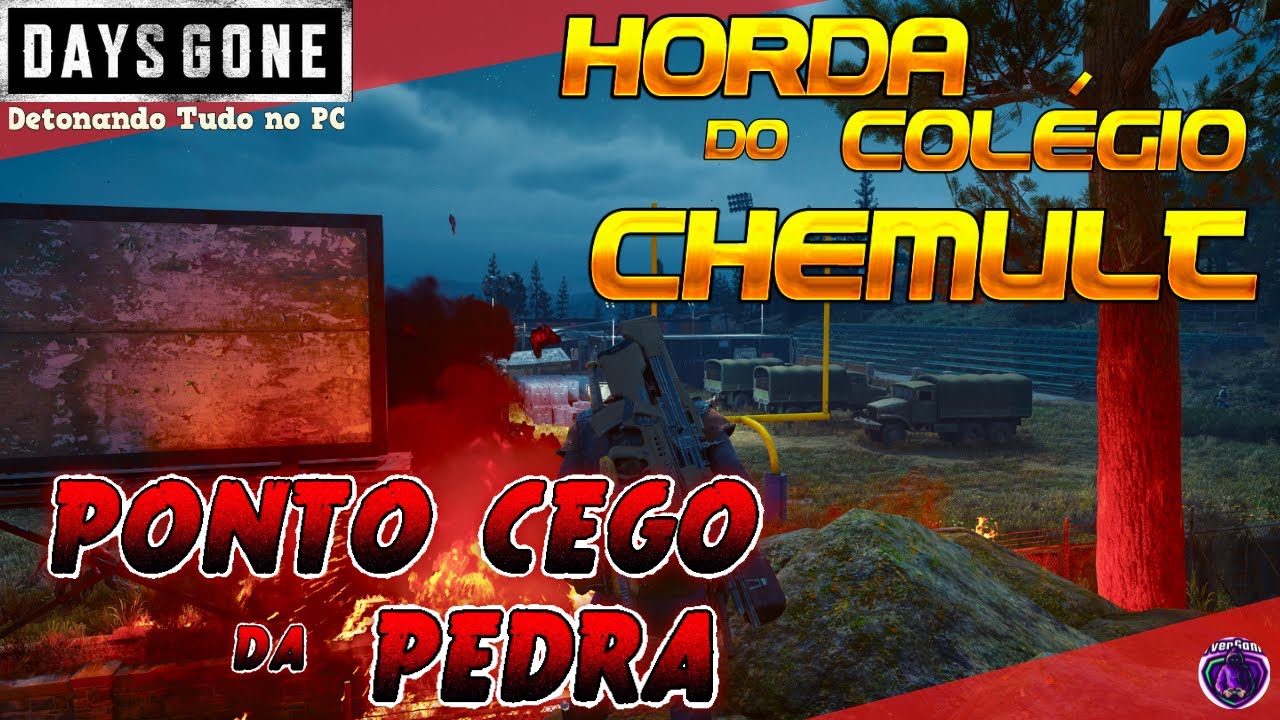 DAYS GONE: COMO MATAR A HORDA DO COLÉGIO CHEMULT NO  PONTO CEGO #daysgone  #dicas #s7vengamer