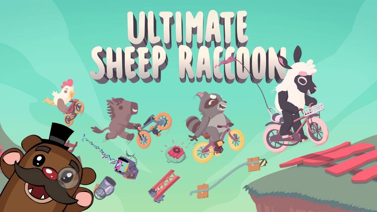 Baer & Pals Play Ultimate Sheep Raccoon