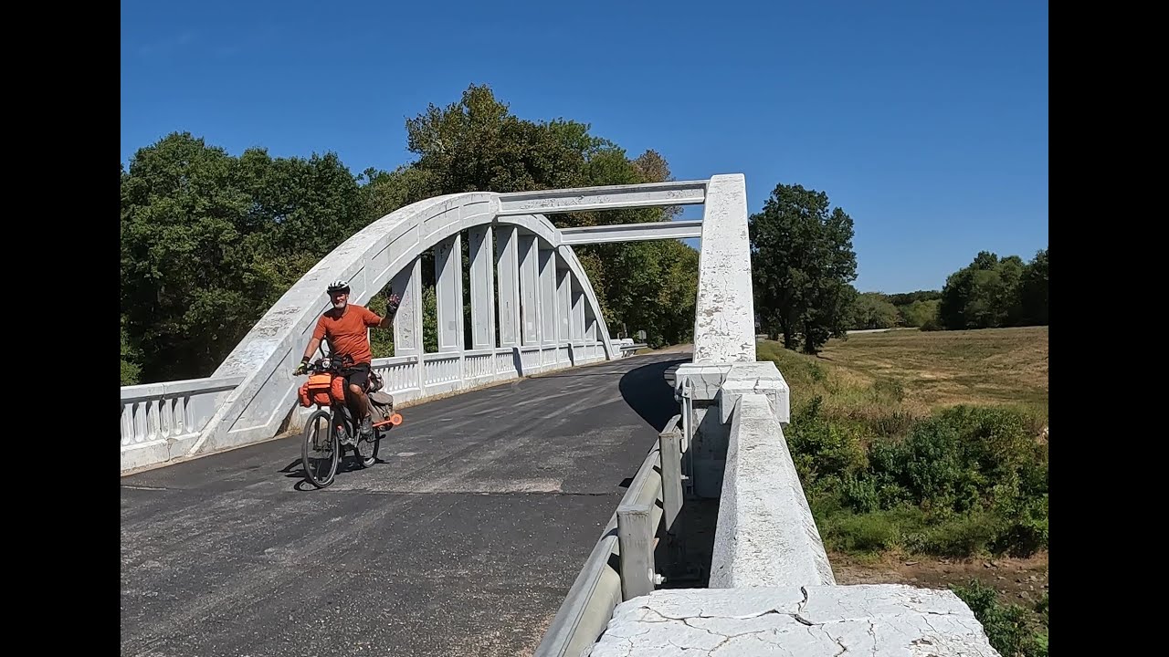 Pedaling through an abandoned toxic city in Oklahoma (Ep.14) Cross Country Adventure