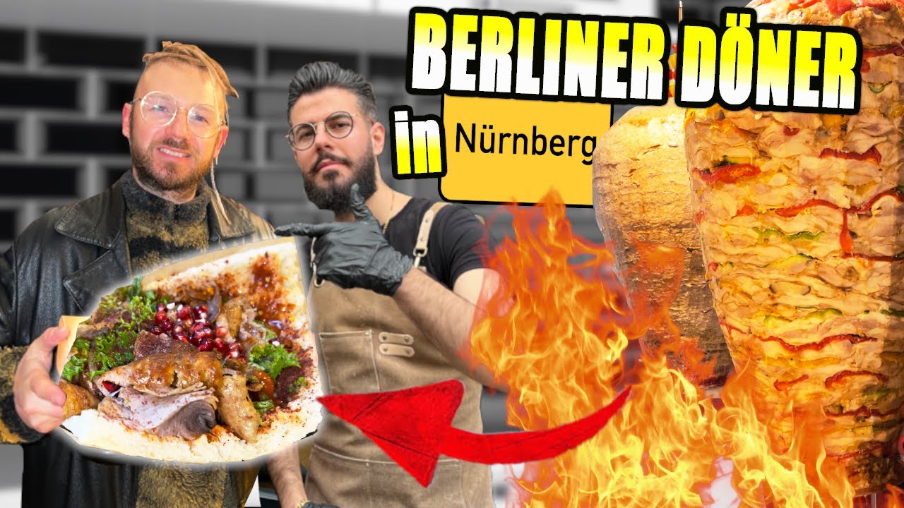Der Beste Döner in NÜRNBERG?! Berliner Döner, schmeckt er wie in BERLIN?!