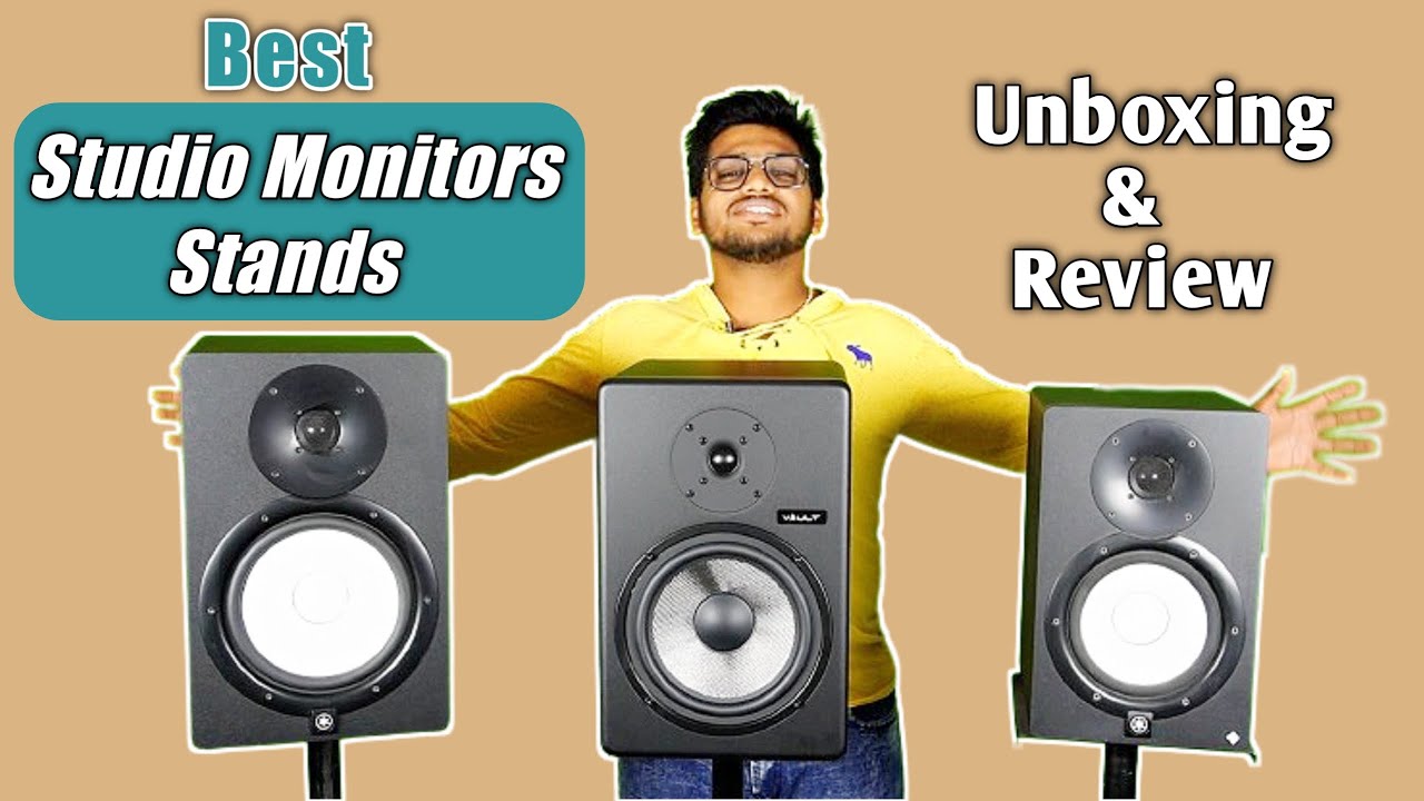 Best 3 Studio Monitor Stands 🔥 | Comparision of Studio Speaker Stands Craftec, Softline & Hawk