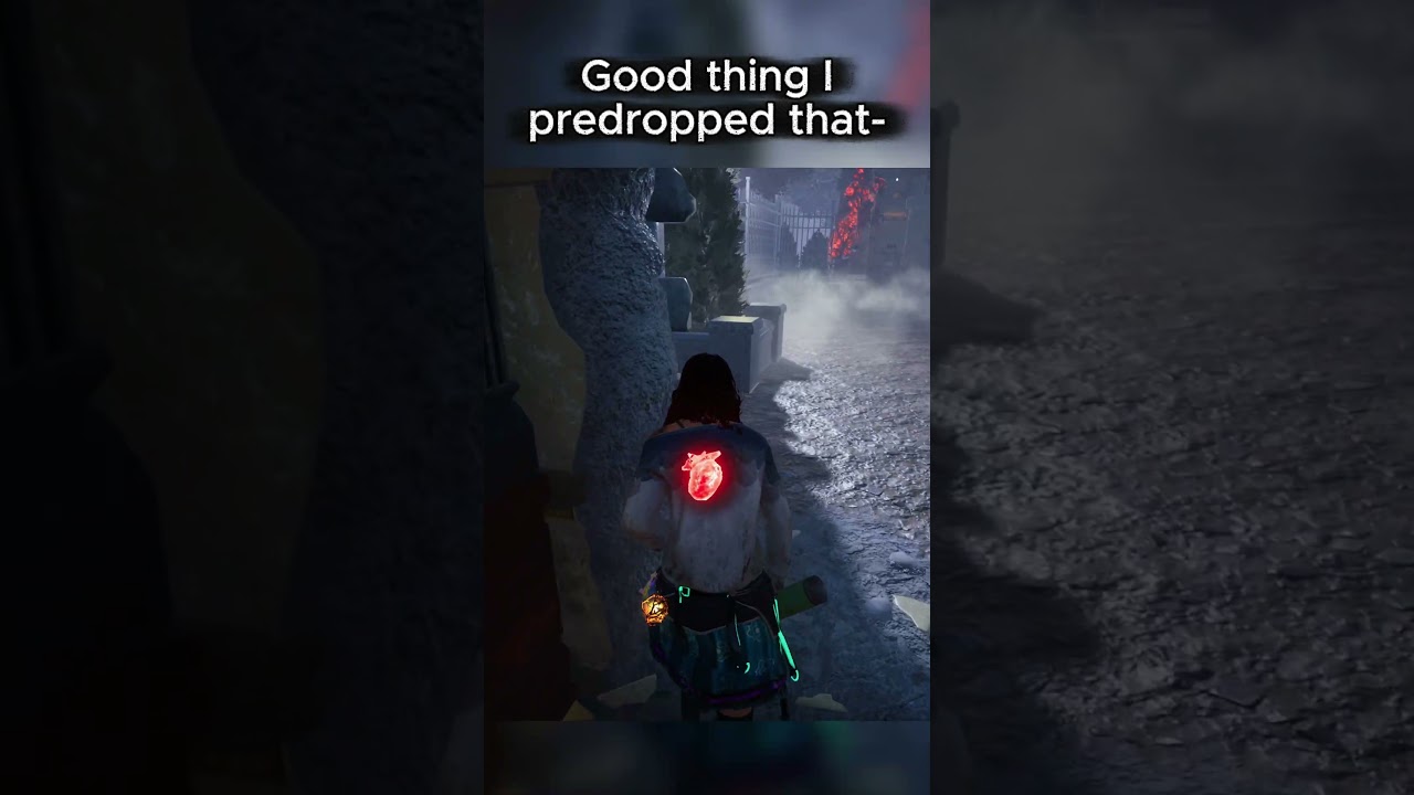 He disappeared so fast off my screen😂😭 #dbd #deadbydaylightfyp #deadbydaylight