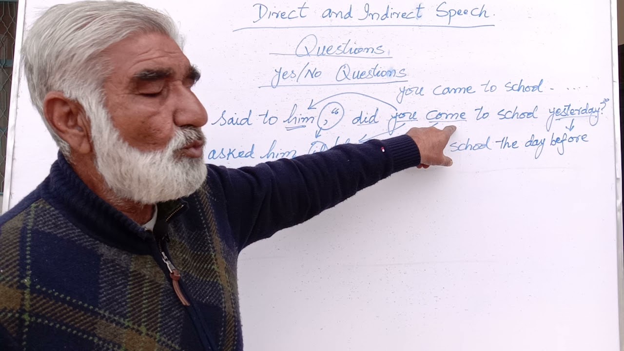 Lecture 65 Direct and Indirect speech |Azad Academy bjr|
