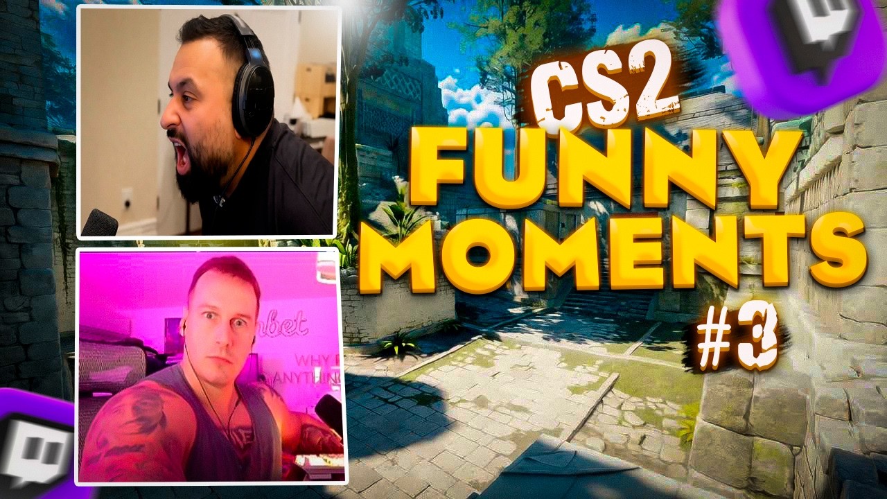 CS2 FUNNY & FAILS MOMENTS #3 | CS2 FUNNY TWITCH CLIPS