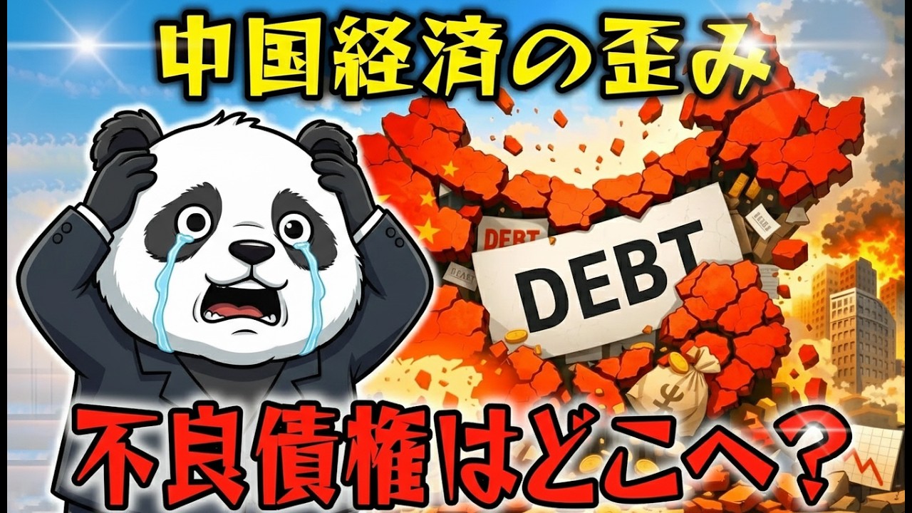 【中国経済】三位一体崩壊の死の三角形 中国不動産が自爆する理由と日本経済の危機