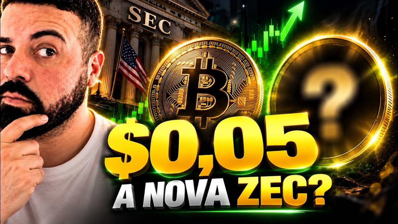 🚨 URGENTE! BITCOIN DISPARA COM SEC! E ESSA ALTCOINS DE $0.05 PODE SER A NOVA ZEC?