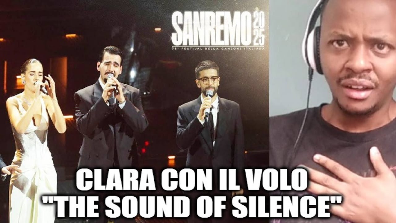 Sanremo 2025 REACTION - Clara con Il Volo cantano 