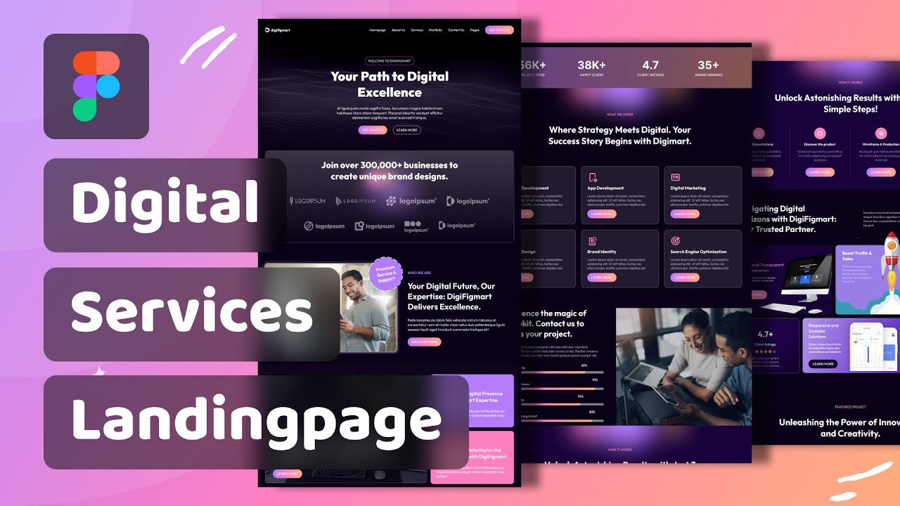 10 Tips for Creating an Engaging Digital Services Landing Page in Figma