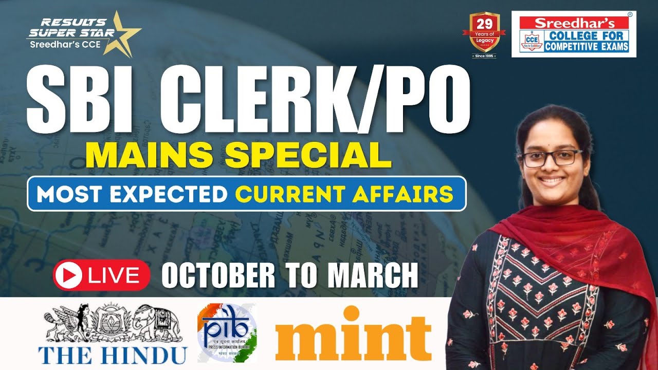 𝐒𝐁𝐈 𝐂𝐥𝐞𝐫𝐤/Po Mains Special | Most 𝐄𝐱𝐩𝐞𝐜𝐭𝐞𝐝 𝐂𝐮𝐫𝐫𝐞𝐧𝐭 𝐀𝐟𝐟𝐚𝐢𝐫𝐬 | 𝐐𝐮𝐞𝐬𝐭𝐢𝐨𝐧𝐬 & 𝐒𝐦𝐚𝐫𝐭 𝐀𝐩𝐩𝐫𝐨𝐚𝐜𝐡 | 𝐀𝐧𝐣𝐢𝐧𝐢 𝐦𝐚𝐦