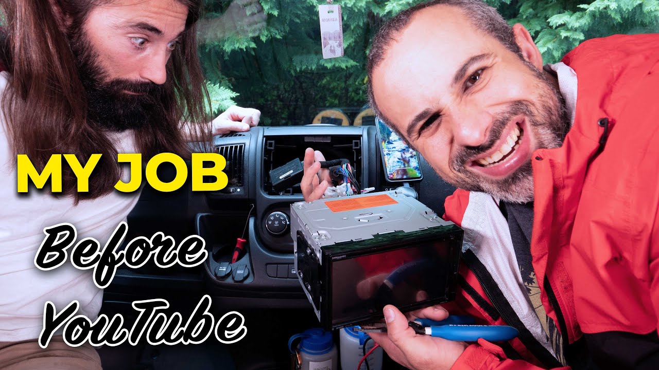 До YouTube я зарабатывал на жизнь установкой автомагнитол.