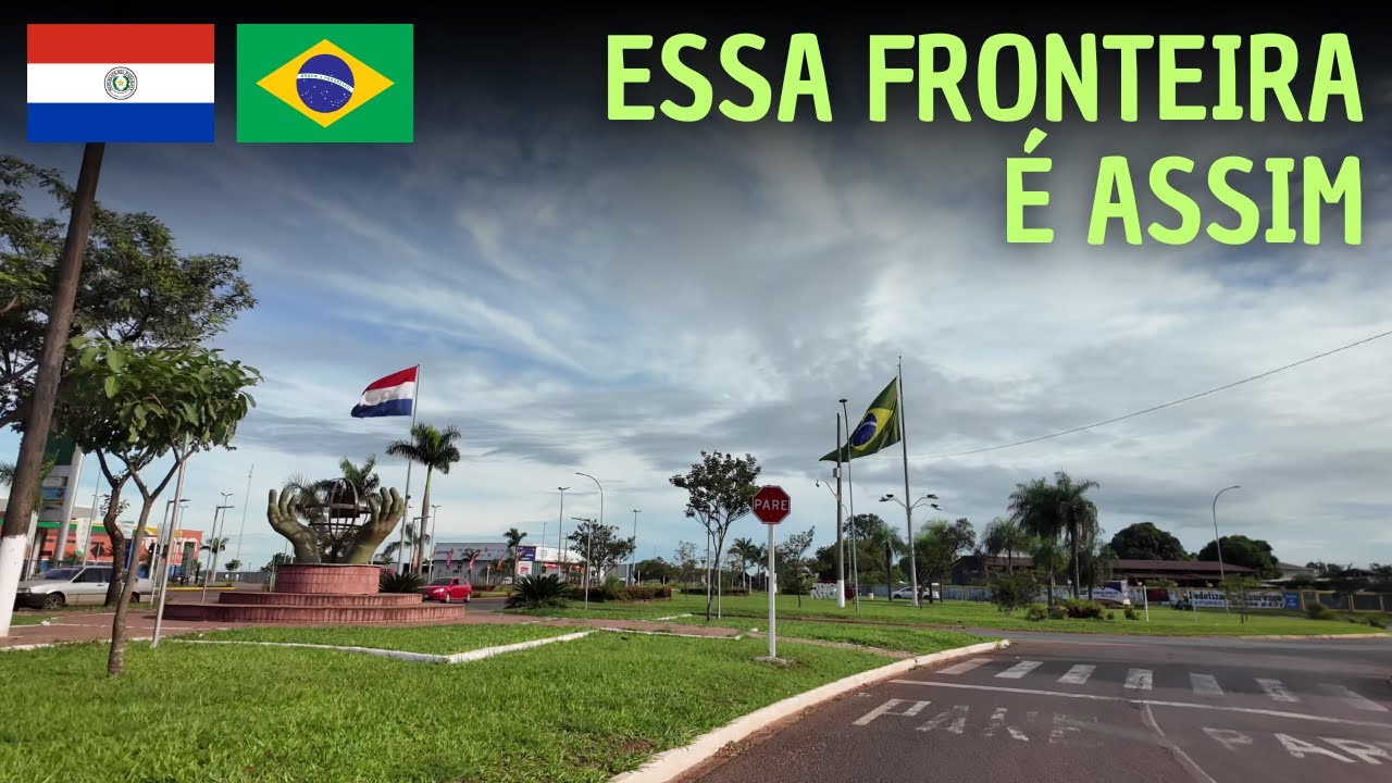 De PONTA a PONTA em PONTA PORÃ fronteira com PEDRO JUAN CABALLERO Paraguai