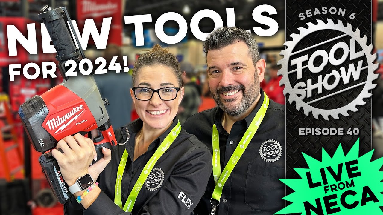 NEW Power Tools from Milwaukee, DeWALT, Hilti and more! Live from NECA!