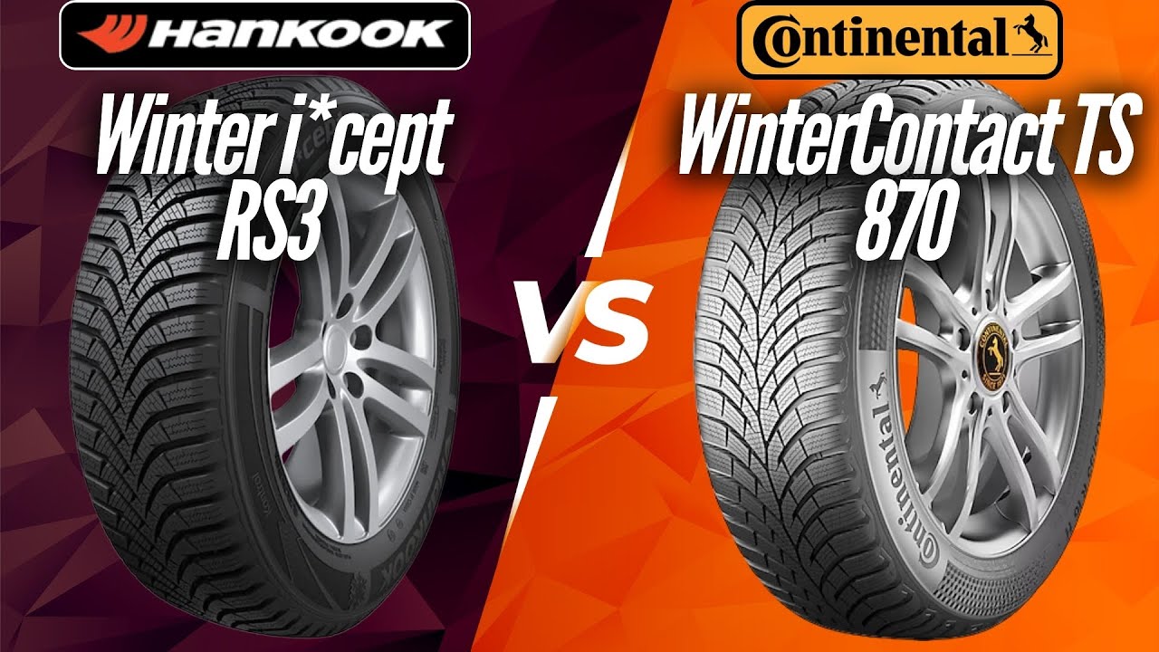 Hankook Winter i*cept RS3 против Continental WinterContact TS 870