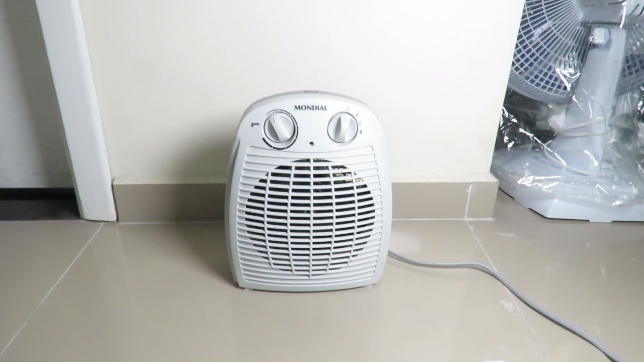 Como usar Aquecedor Elétrico de ar ambiente Mondial A-08 1500w termoventilador do jeito certo