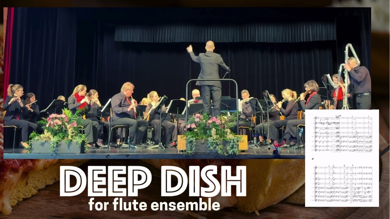 McLearnon: DEEP DISH for Flute Ensemble - Live Recording - Luxembourg -2 Feb 2025