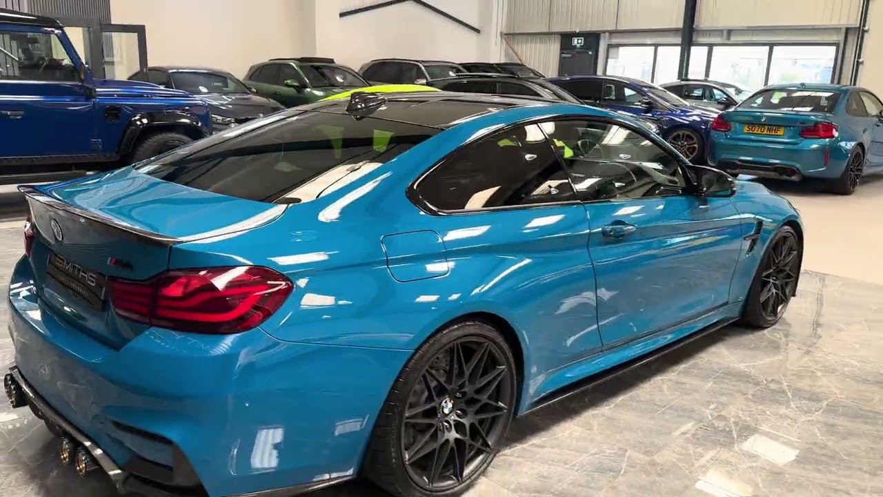 2020 BMW M4 HERITAGE EDITION LAGUNA SECA BLUE 