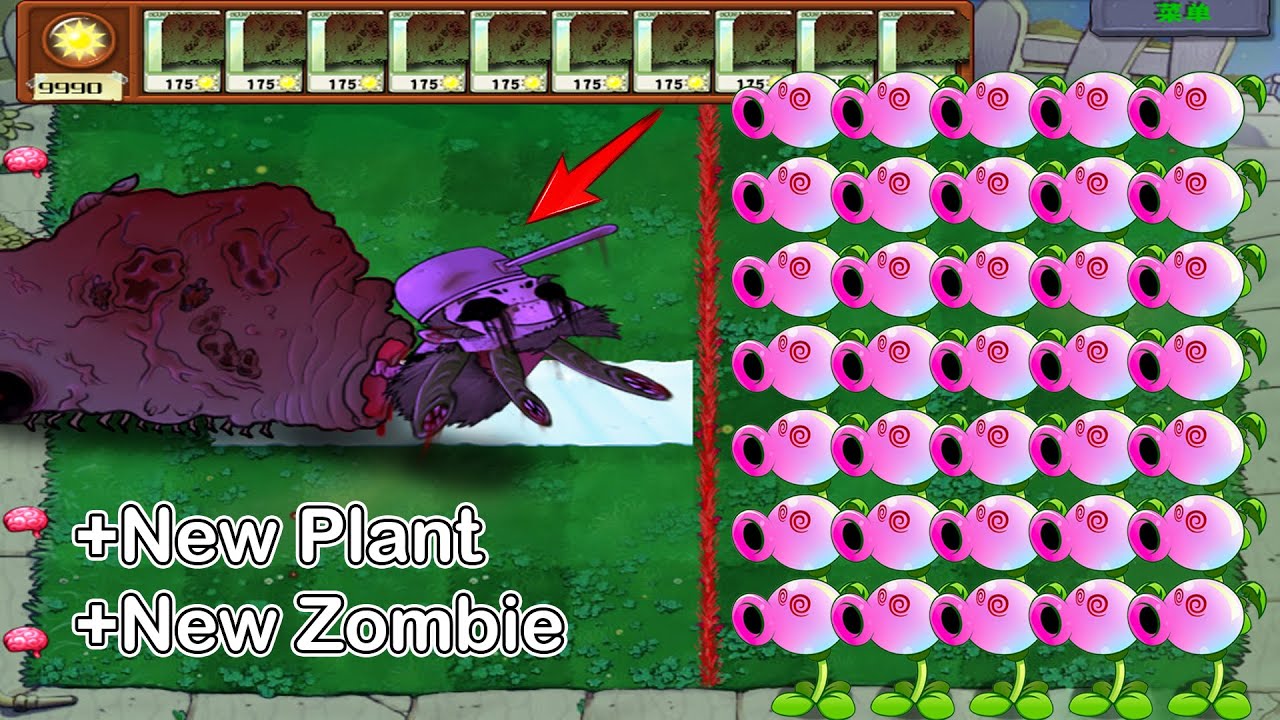 Plants Vs Zombies Horrible Zombies v2.0 Mod Gameplay