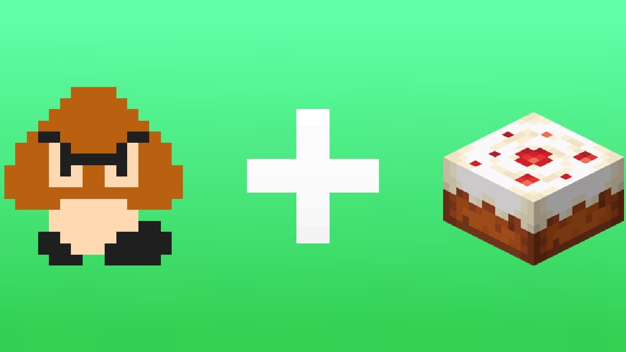 Super Mario Bros 1-1 But Everything Is CAKE