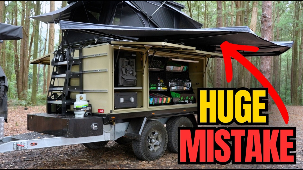 Custom Off Road Camper Shakedown: First Camp Setup & Fails!