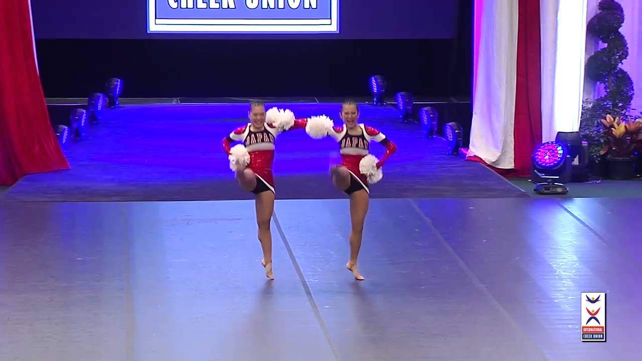Team Japan [Freestyle Pom Doubles] - 2015 ICU World Cheerleading Championships