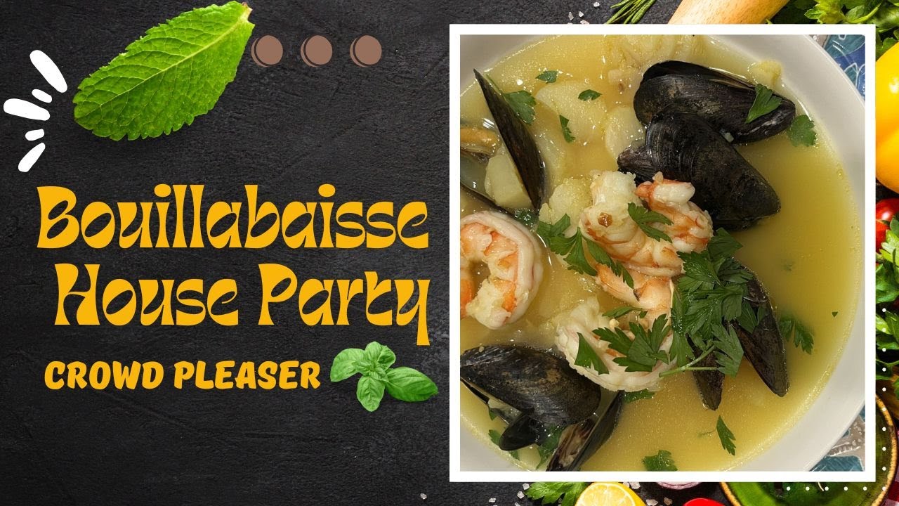 BOULLIBAISE HOUSE PARTY with Healthy Chef Sherell   #gf #cooking #healthylifestyle