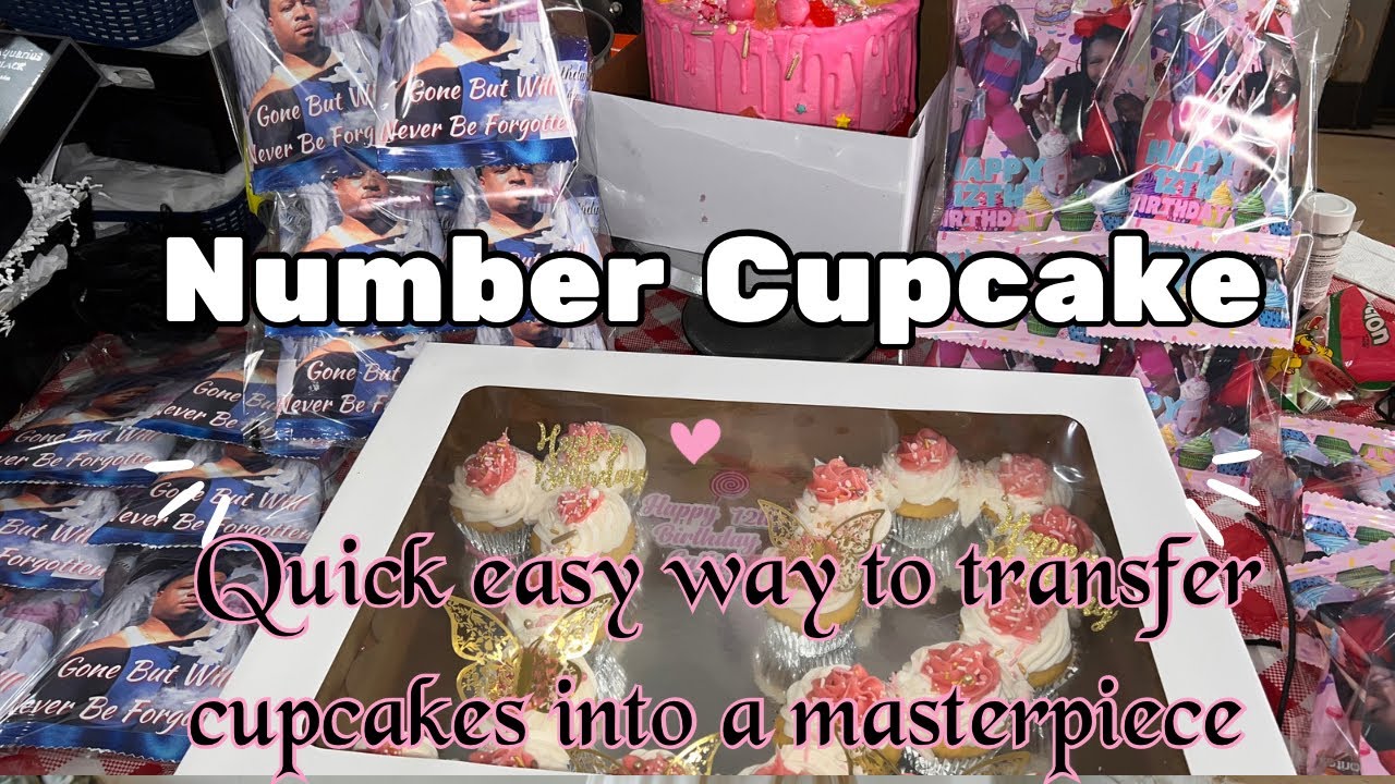 How to make a Two Digit Number PullApart Cupcake Fast & Easy | Number 12 Pullapart Cupcake 