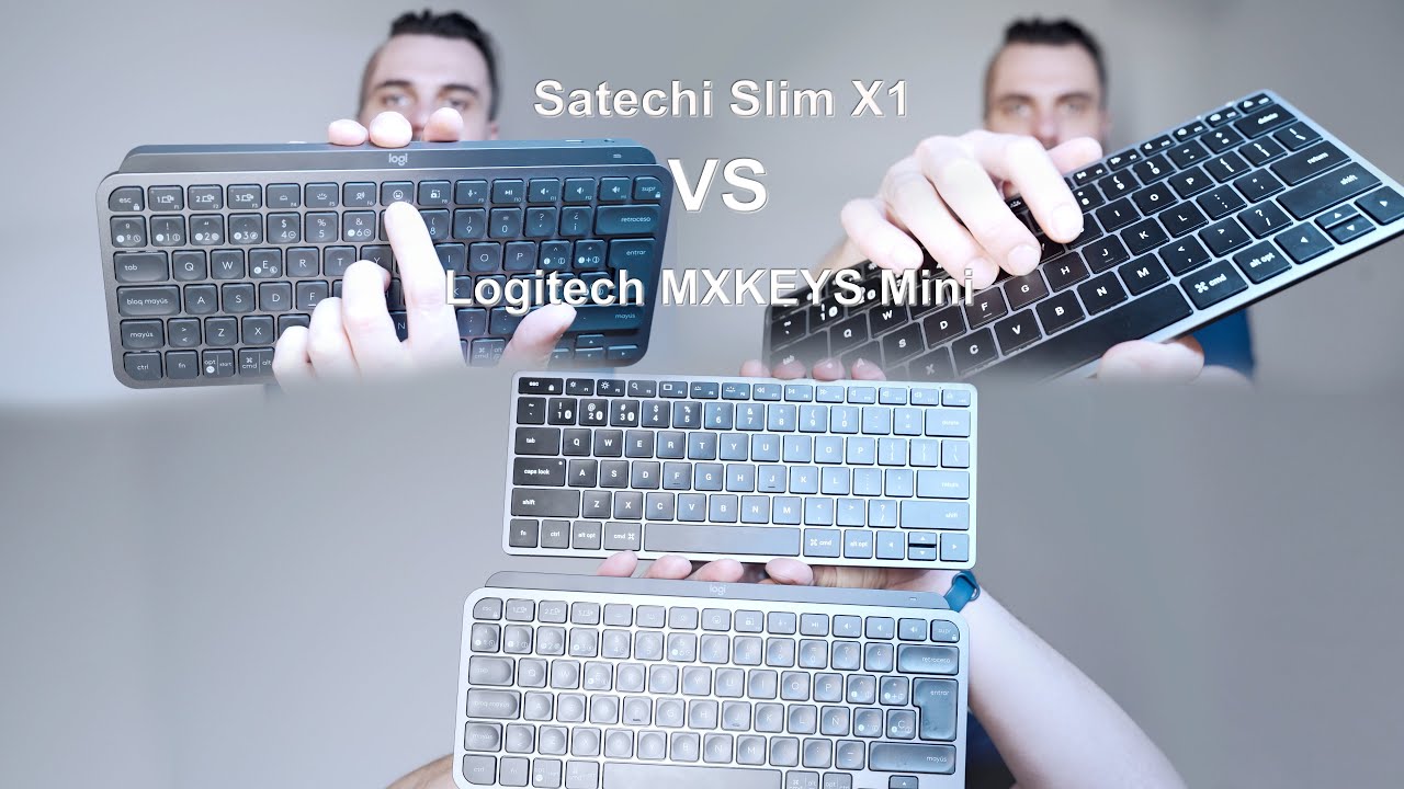 Por&oacute;wnanie Logitech MX Mini vs Satechi Slim X1