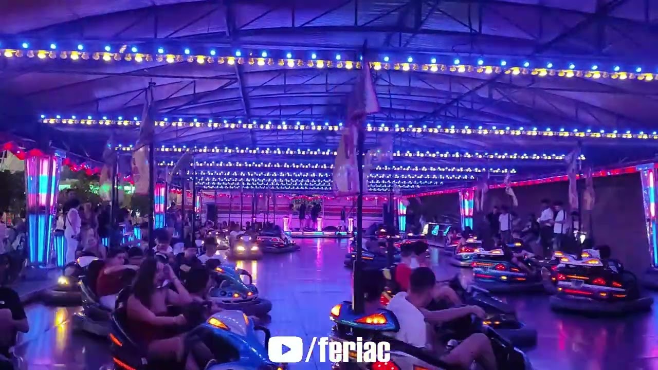 Atracción Coches de Choque (Coches Tope) OFFRIDE Feria de Pizarra 2023