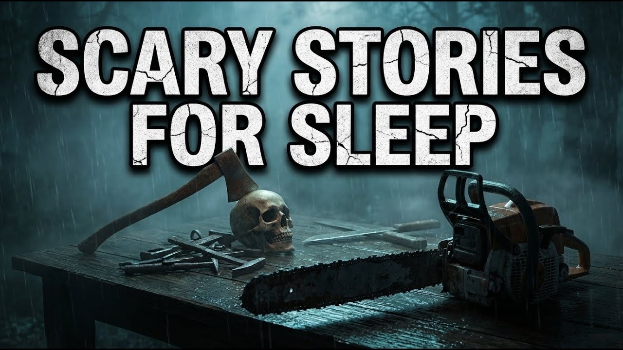 Scary Stories Told In The Rain | Black Screen | Fall Asleep Vol.1