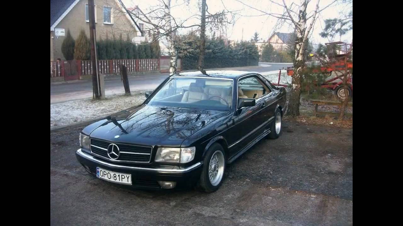 mercedes sec500 w126 coupe i Świadek koronny.