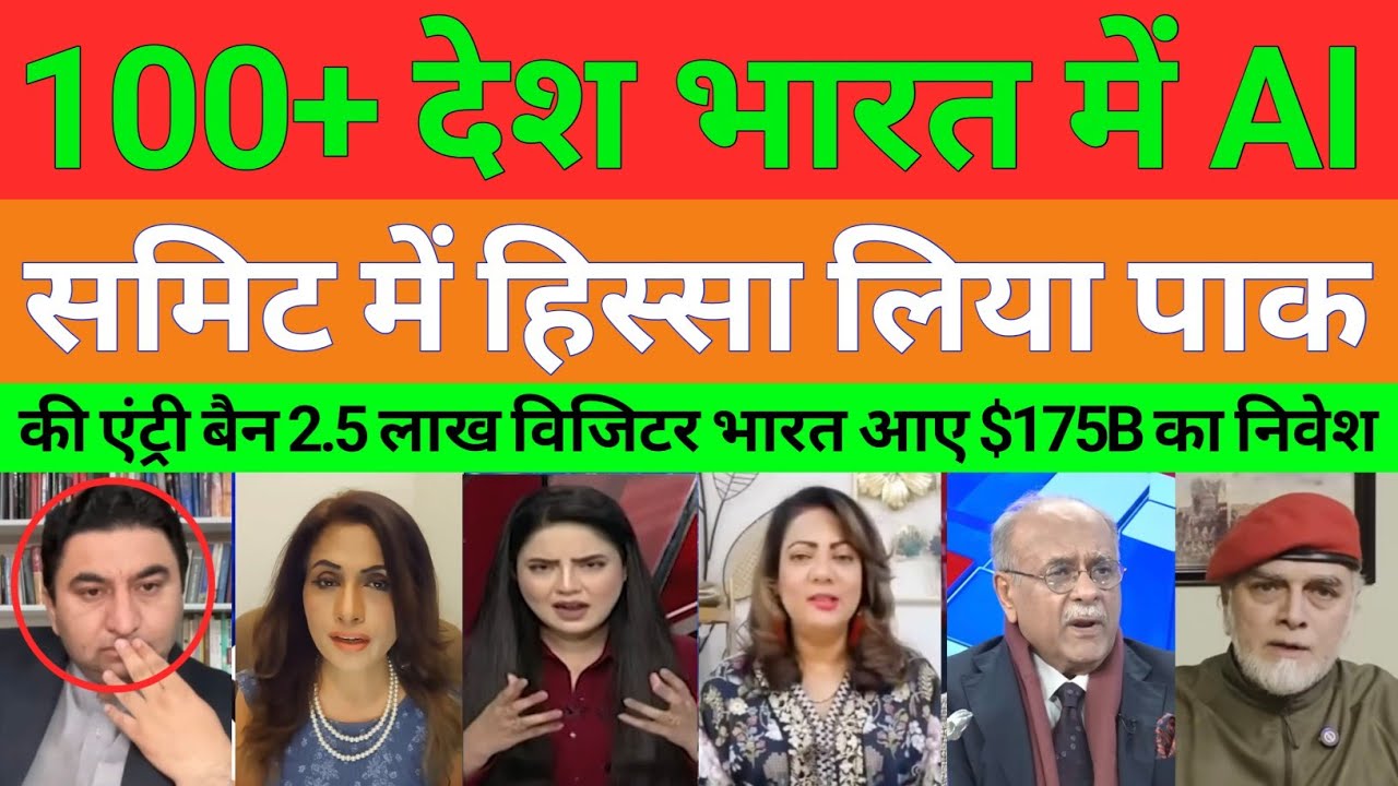 Pakistan shocked to see world leaders visiting India for the India AI Impact Summit. Pak crying.