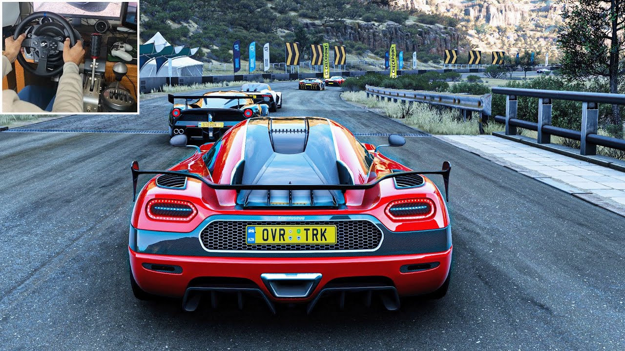 Koenigsegg Agera RS VS Hypercars - Forza Horizon 5 | Thrustmaster T300RS Gameplay