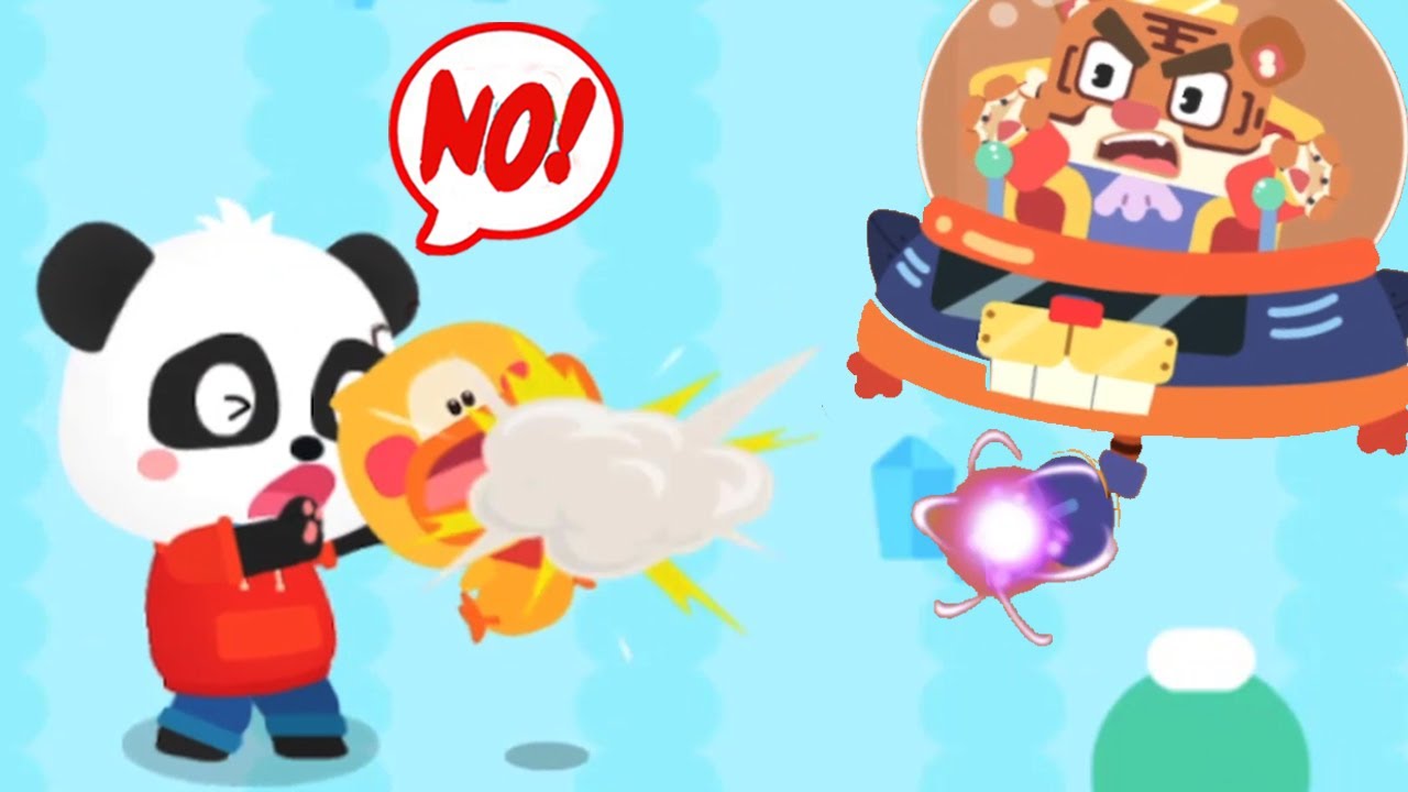 Who is the Best? Kiki & Quacky or Tiger Fifi - Help Kiki to Defeat the Bad Tiger Fifi - Babybus Game