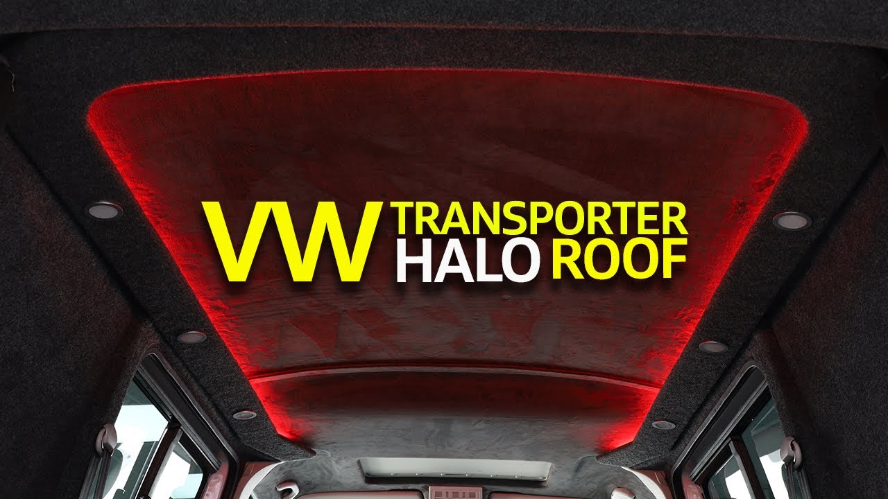 Система Halo Roof для Volkswagen Transporter T6 — полностью светодиодное освещение
