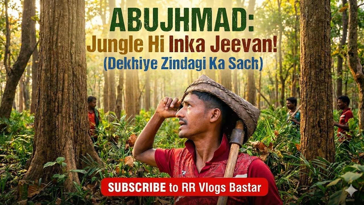 Abujhmad Ka Asli Jeevan 🌿 | Aadivasi Samuday Aur Jungle Ka Gehraa Rishta | RR Vlogs Bastar 