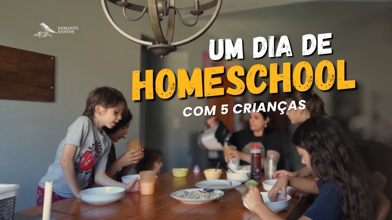 O Que Eu Faço para Manter o Homeschool Com 5 Filhos Divertido e Eficiente?