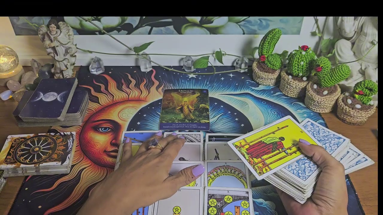 O TARO mostra que o DESTINO de vocês dois já ESTÁ DEFINIDO. 